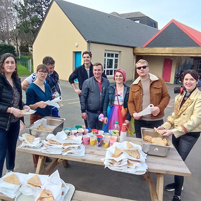 Goûter offert après le carnaval